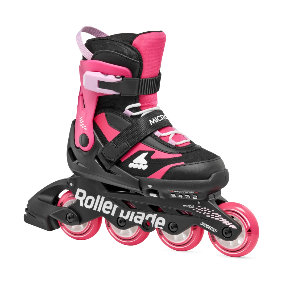 Rollerblade Microblade Jr - Black and Pink