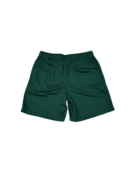 Bacemint Moss Green Mesh PE Shorts