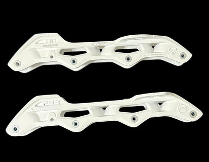 **Stock Condtion** Powerslide Trinity Elite Casted AL White 4X80 Frame (243mm wheel base)