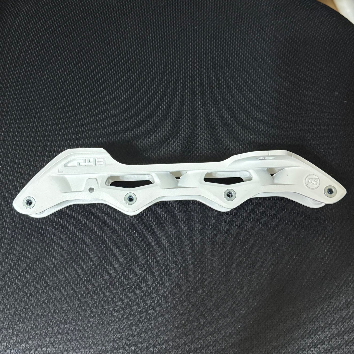 **Stock Condtion** Powerslide Trinity Elite Casted AL White 4X80 Frame (243mm wheel base)
