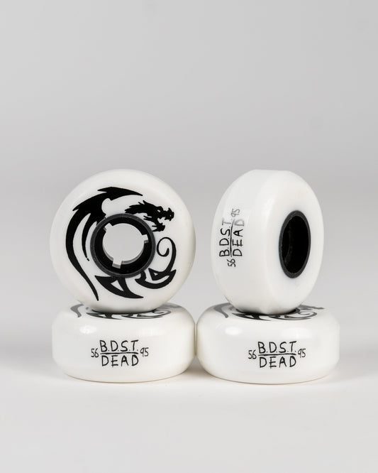 Dead x Black Dragon Skate Team 56mm 95a wheels - 4pk