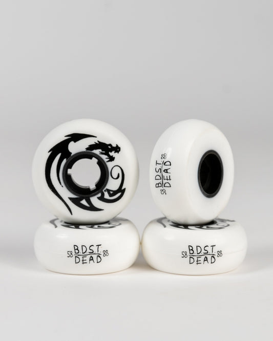 Dead x Black Dragon Skate Team 58mm 88a wheels - 4pk