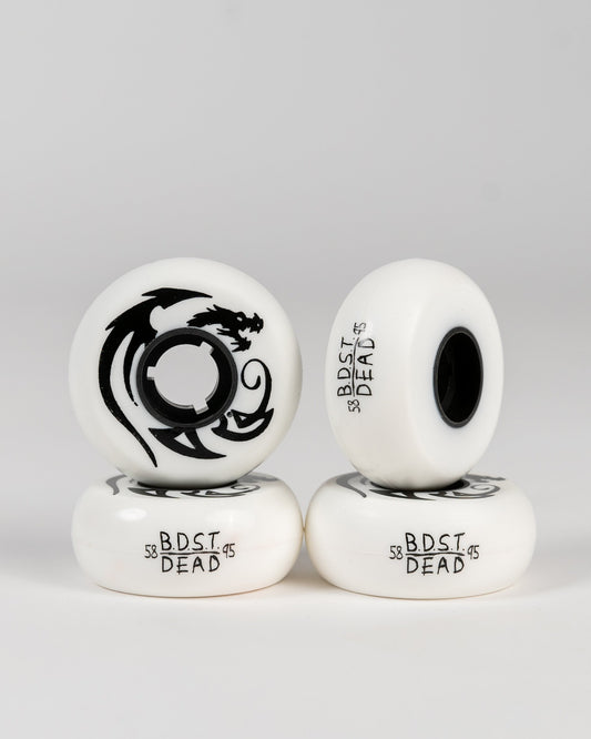 Dead x Black Dragon Skate Team 58mm 95a wheels - 4pk