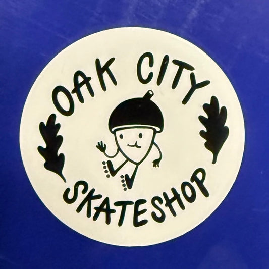 Oak City Inline Skate Shop Acorn Sticker