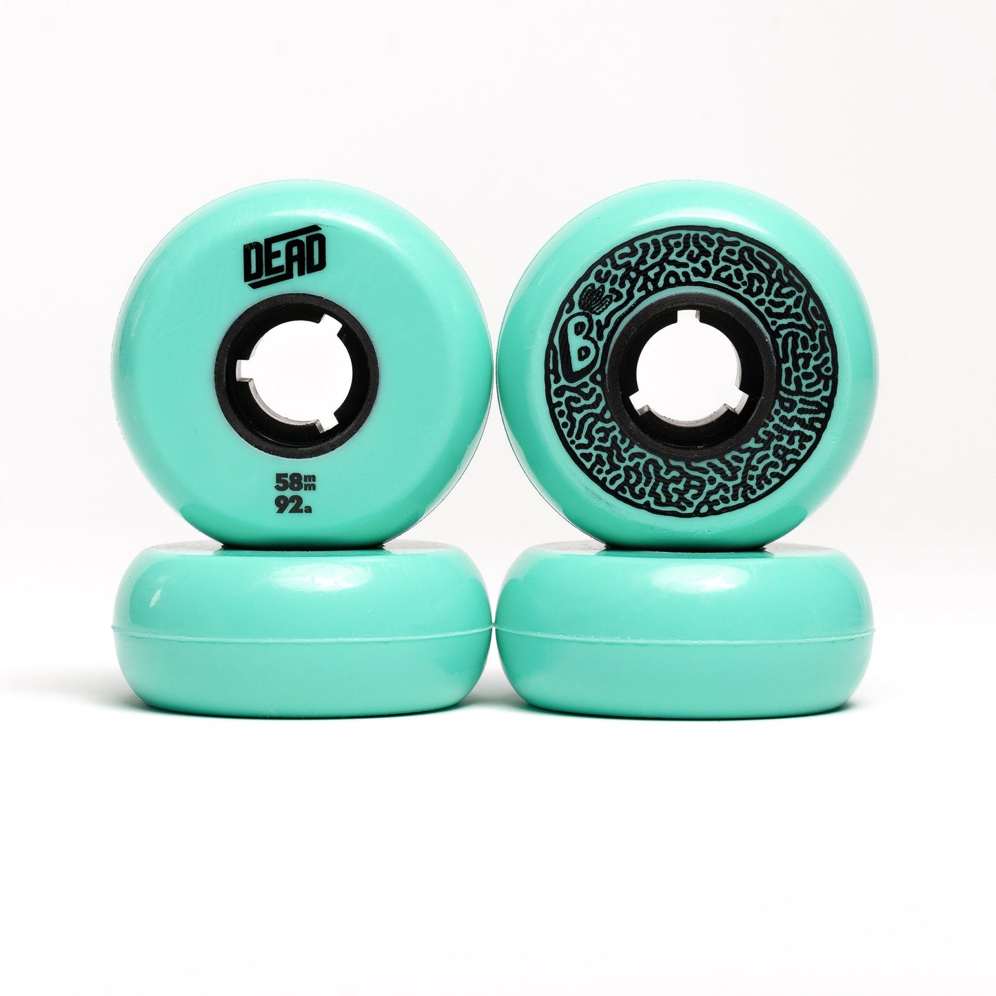 Dead Wheels 10 Year Line - Bacemint 58mm 92a