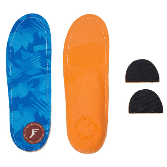 Kingfoam Orthotic Insoles - 3mm BLUE CAMO (8/8.5us)