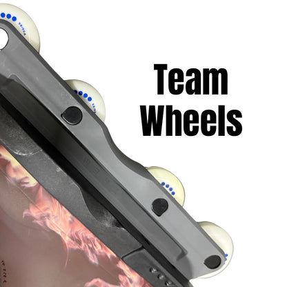 Them 909 Brain Dead Skate w Black Soul and Grey Frames (Medium Only with varying wheel options) - CLEARANCE