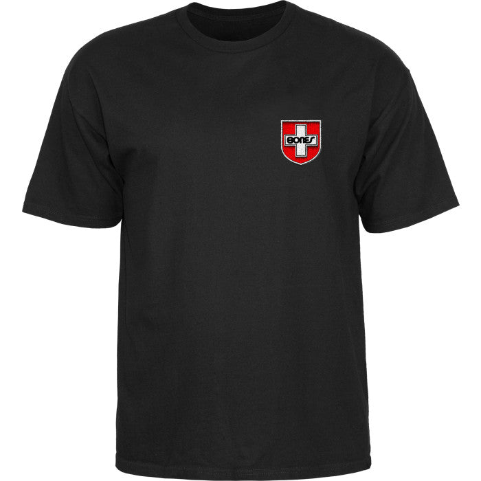 Bones Swiss Tee - Black