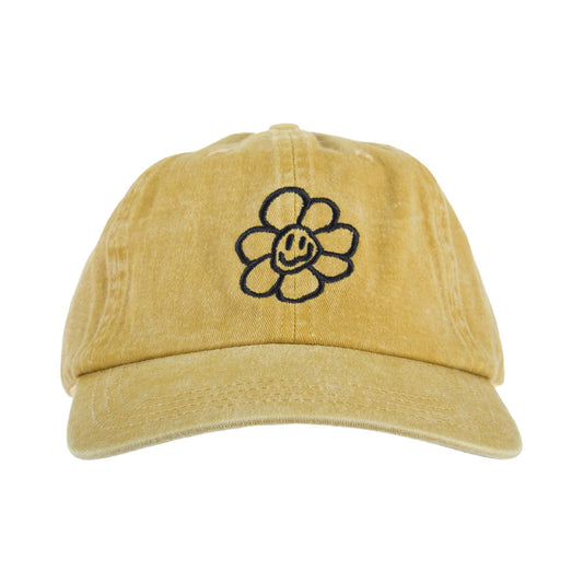 Dream Daisy Dad Hat (Tan)