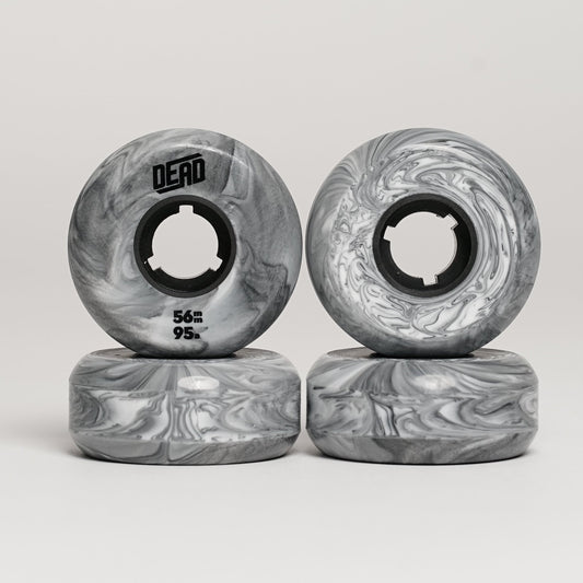 Dead Wheel 56mm 95a (Grey Marbled)