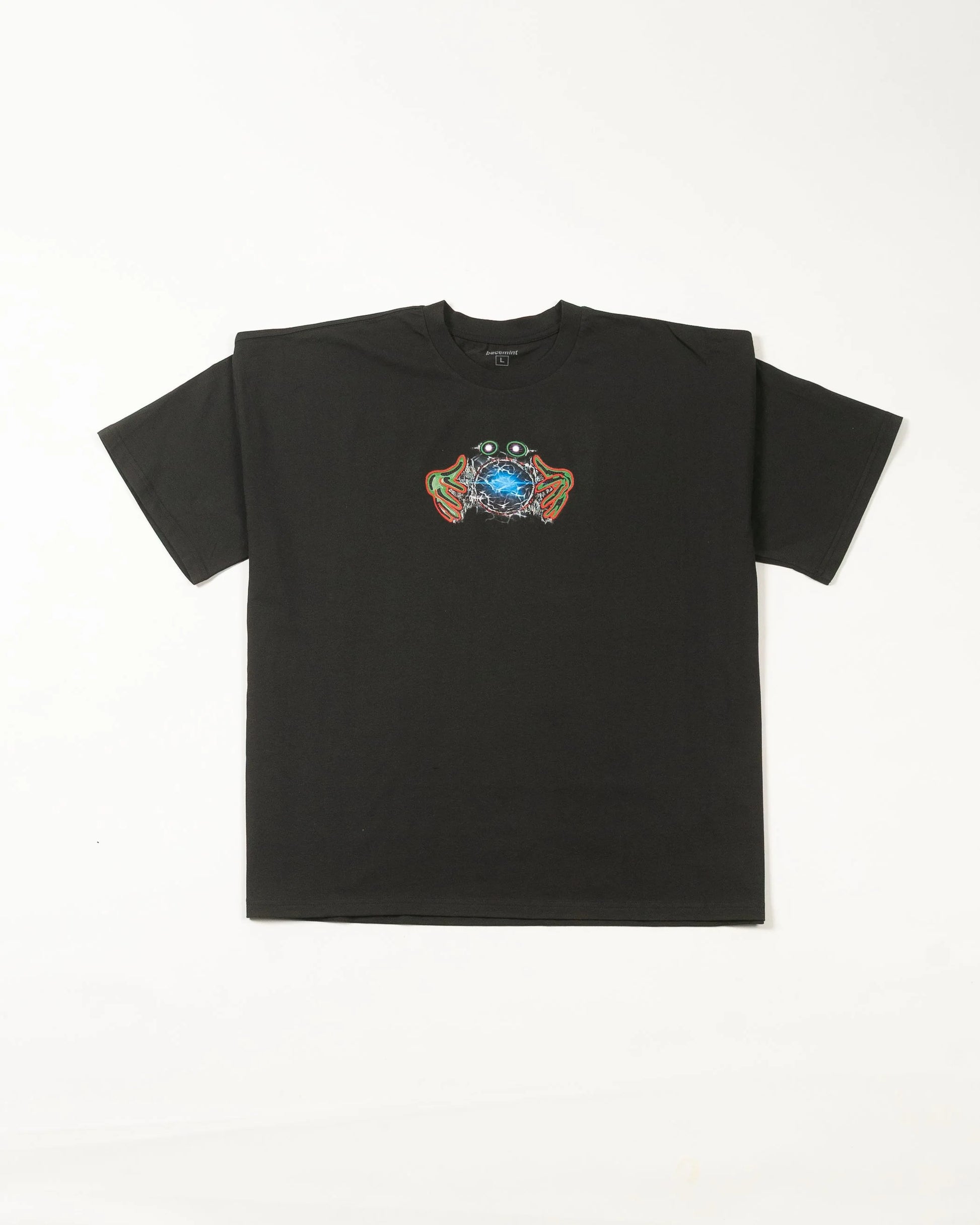 Bacemint Coal Crystal Ball Tee - Oak City Inline Skate Shop