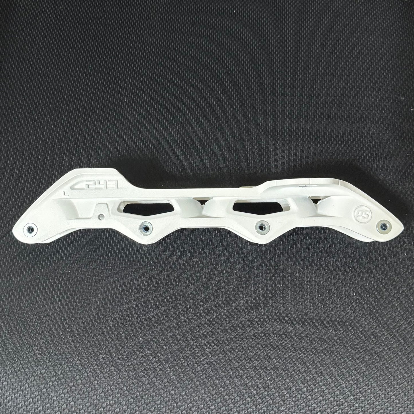 **Stock Condtion** Powerslide Trinity Elite Casted AL White 4X80 Frame (243mm wheel base)