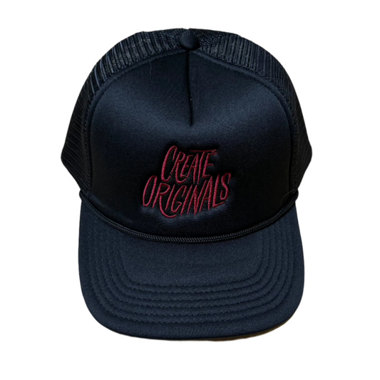 Create Originals - Trucker Hat Black