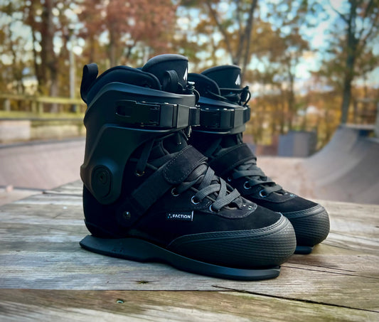 Faction Tactical v1 - Midnight Black Boot Only (New Cuff Design)