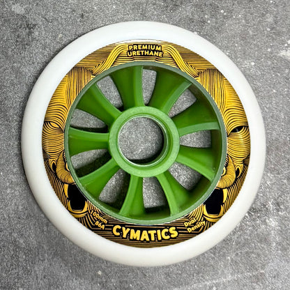 Cymatics Wolflines XFLO Gold 100mm/86A Dual Density Wheel  (Sold per Wheel)
