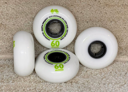 Undercover Earth Project 60mm 90a Wheel (4pk) *Naturally Yellowing Urethane* - Oak City Inline Skate Shop