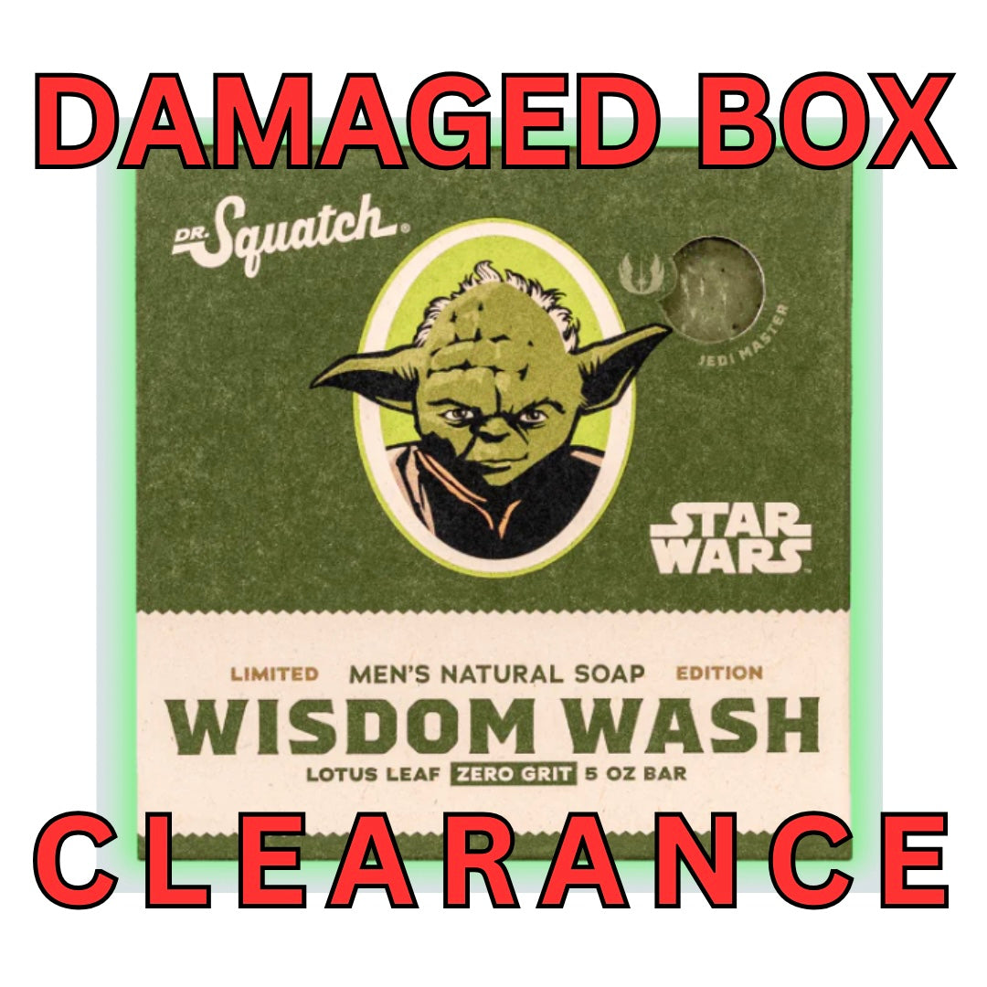 Dr Squatch Soap -  Star Wars Edition: Wisdom Wash *Damaged Box Clearance*