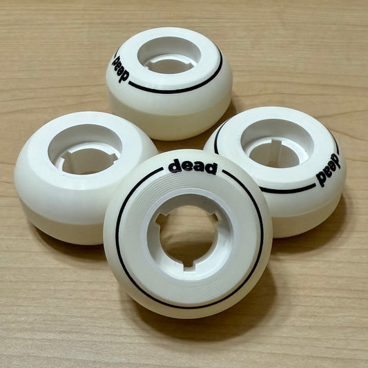 Dead Wheels Antirocker 45mm 101a (White) *Display Model Discount*