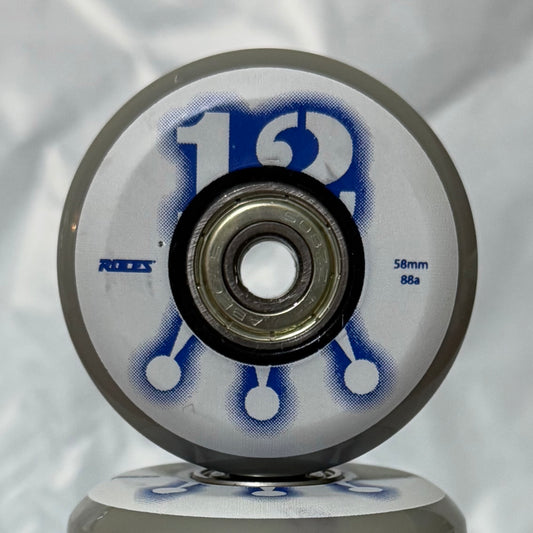 Roces Stock M12 Nardo Wheel with Abec 5 Bearings