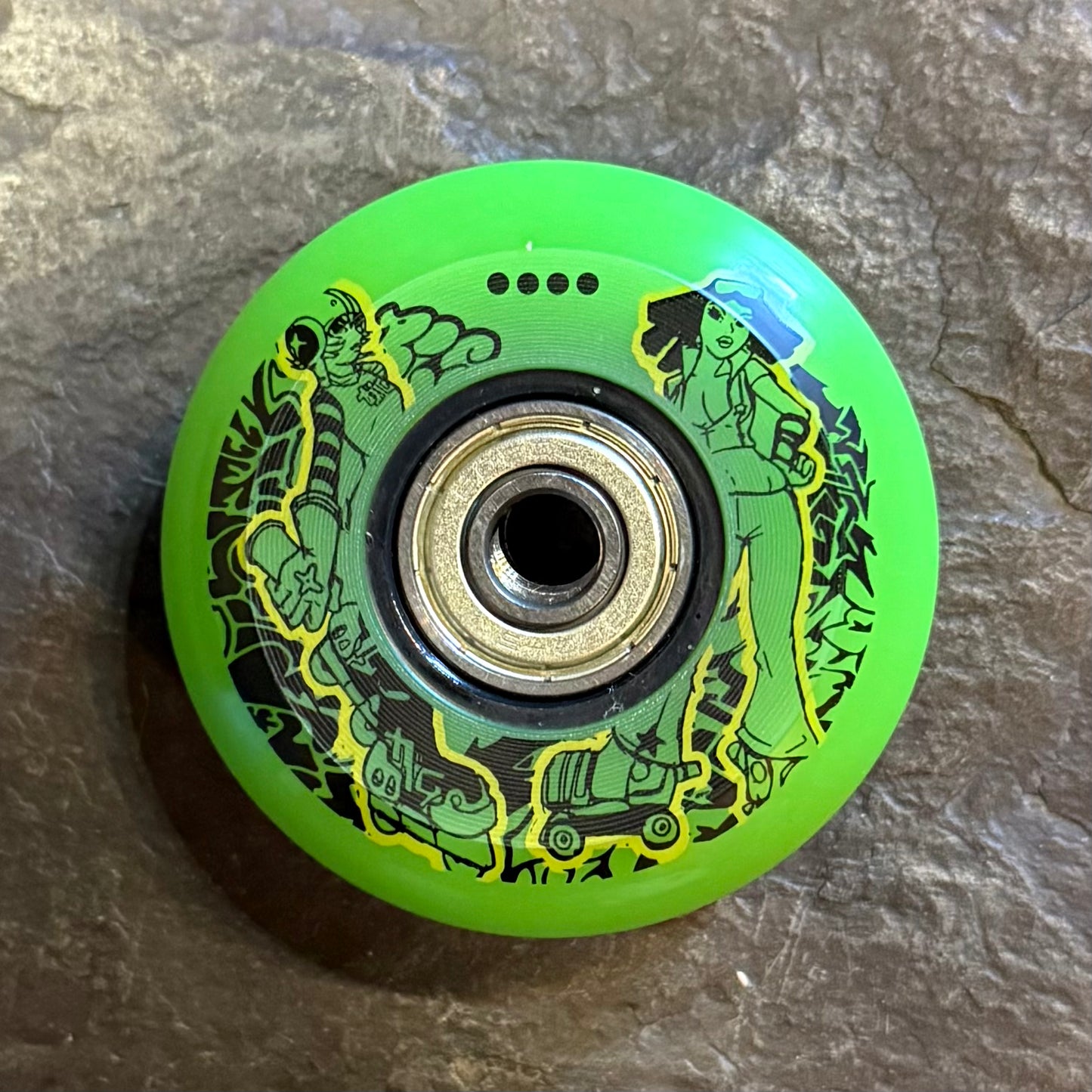 Them Jet Set Wheel 58mm with ABEC 5 Bearing (4 pack)