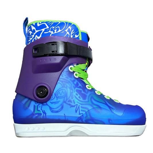 Them Skates Jet Set w Hyper Purple Color Changing Cuff (6-7.5us)
