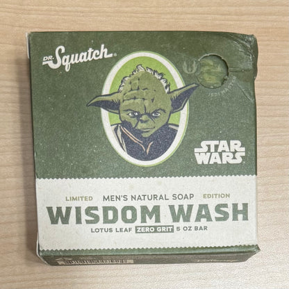 Dr Squatch Soap -  Star Wars Edition: Wisdom Wash *Damaged Box Clearance*