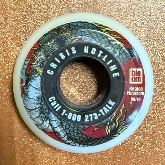 BLOOM URETHANE: Keaton Newsom Pro Model Wheel 60mm/90a *Display Model Discount* - Oak City Inline Skate Shop