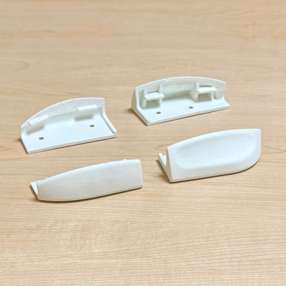 STOCK Razors SL sliders (White) - No Hardware