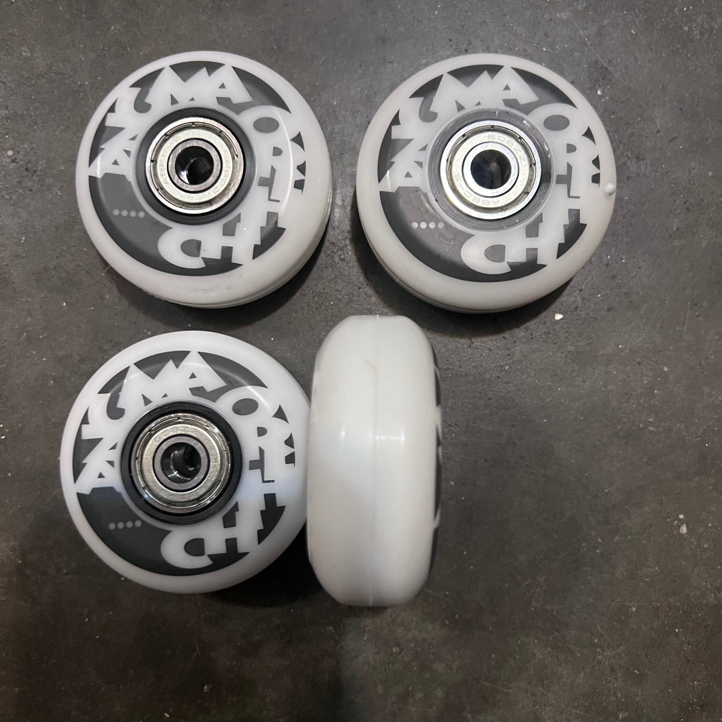 Chihiro Azuma Stock Them Wheels with Abec 5s