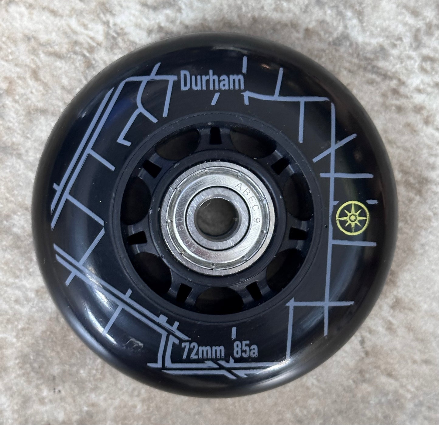 Compass Durham Wheel 72mm 88a with ABEC 9 Bearings (Sold per Wheel) *NINE LEFT IN STOCK*