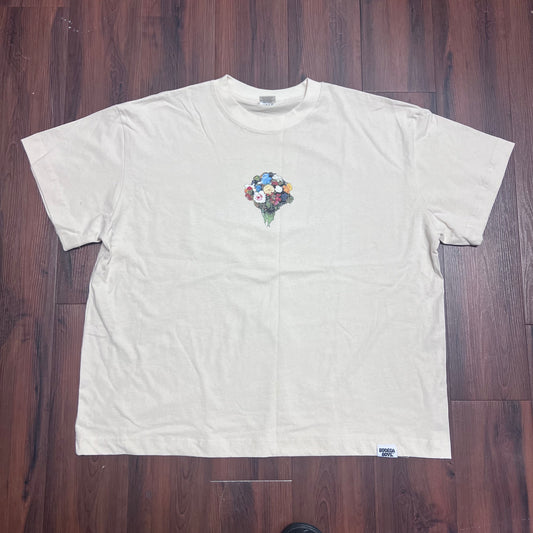 Bodega Boys Floral tee - Natural - (Boxy Fit) - 2XL Only