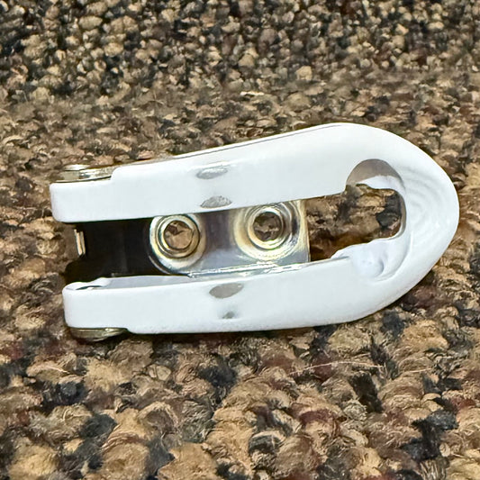 Roces Memory White Buckle (Sold Individually) *Paint Damaged in Transit*