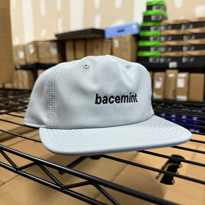 Bacemint Perfomance Hat - Smoke (Light Grey) - Oak City Inline Skate Shop