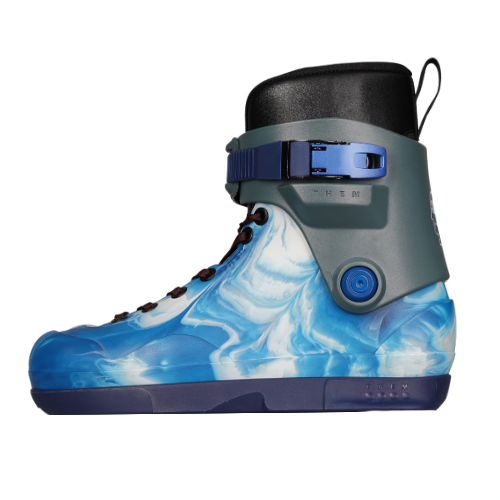 Them 909 Brain Dead Blue Swirl BOOT Only (Large) *Only One Available*