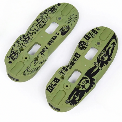 Mesmer Dom Bruce Stock Soul Plate (Green) - No Hardware