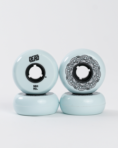 Dead Wheels 58mm 92a - Alex Broskow Wheel - Powder