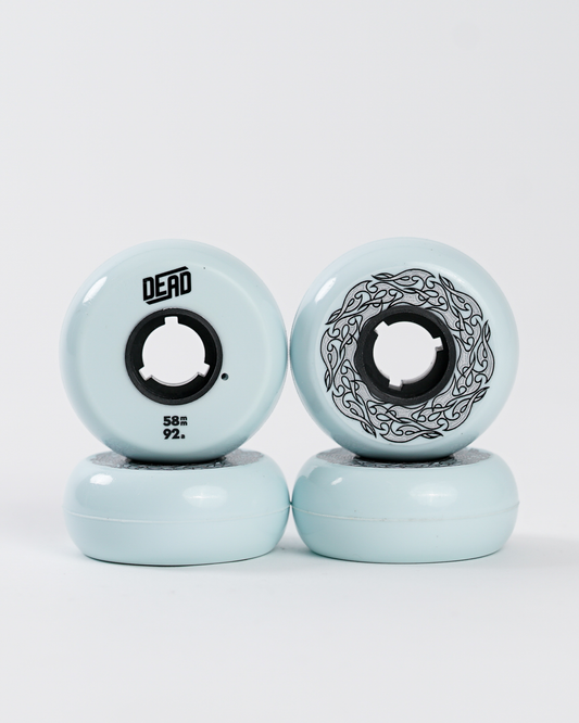 Dead Wheels 58mm 92a - Alex Broskow Wheel - Powder