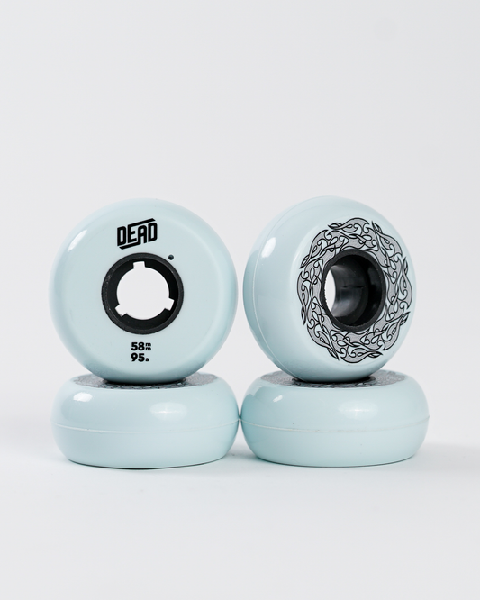 Dead Wheels 58mm 95a - Alex Broskow Wheel - Powder