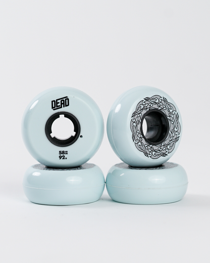 Dead Wheels 58mm 92a - Alex Broskow Wheel - Powder