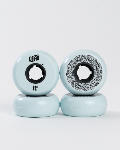 Dead Wheels 58mm 95a - Alex Broskow Wheel - Powder