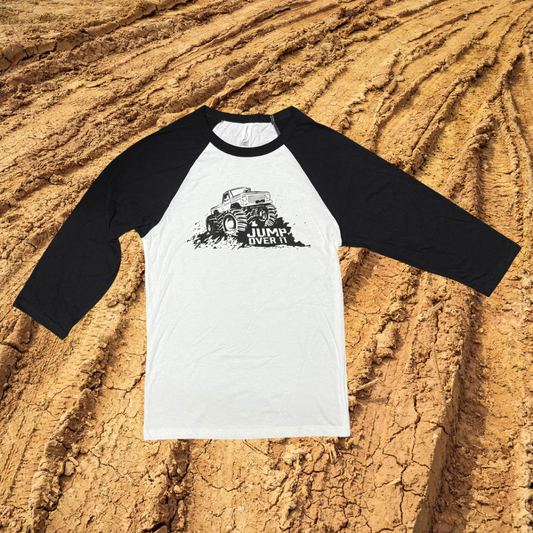 Jumbo - Jump Over It - 3/4 Sleeve Tee
