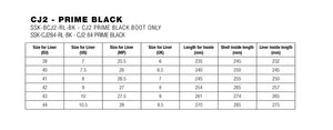 Seba CJ2 Prime Boot Only- White (In Stock)