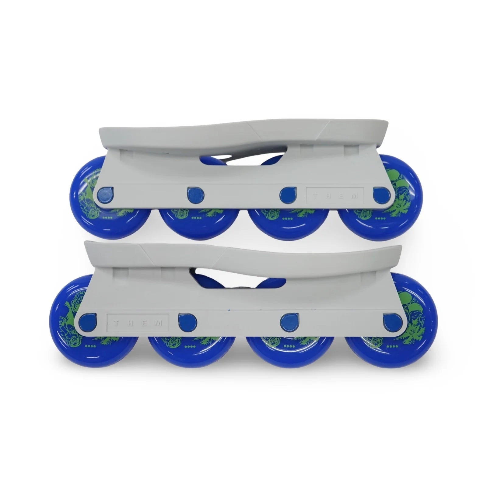 Them Jet Set Tubro 80mm Chassis (Complete) - Oak City Inline Skate Shop