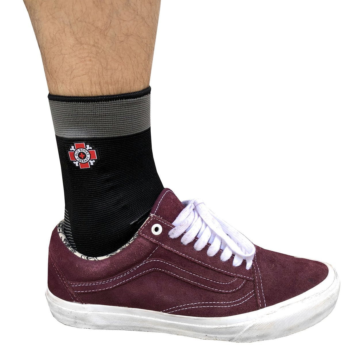 Old Bones Ankle Compression Sleeve - Oak City Inline Skate Shop