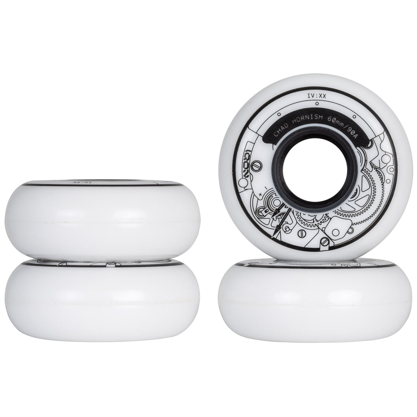 Iqon Chad Hornish Pro Wheels - 60mm 90a