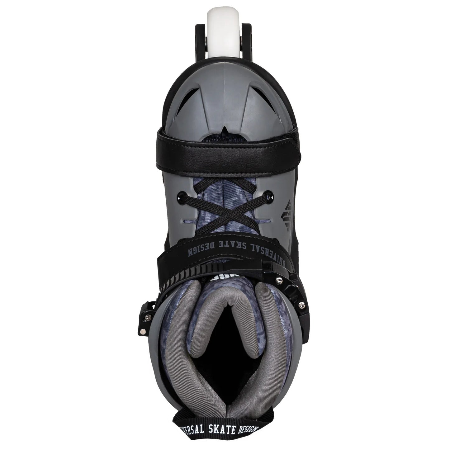 USD Glitch Adjustable Kids Skate - BLACK/GREY