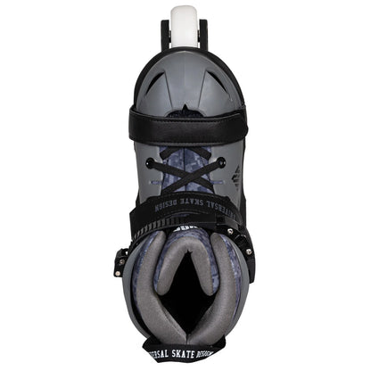 USD Glitch Adjustable Kids Skate - BLACK/GREY