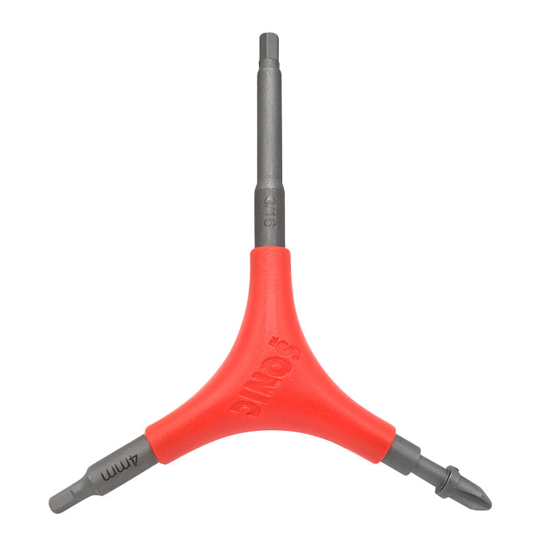 Sonic 7-in-1 Skate Tool for FR FREE SKATES ONLY (RED): Pro Tool+F