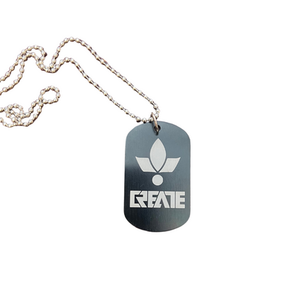 Create Originals - Sprout Logo Dog Tag Necklace