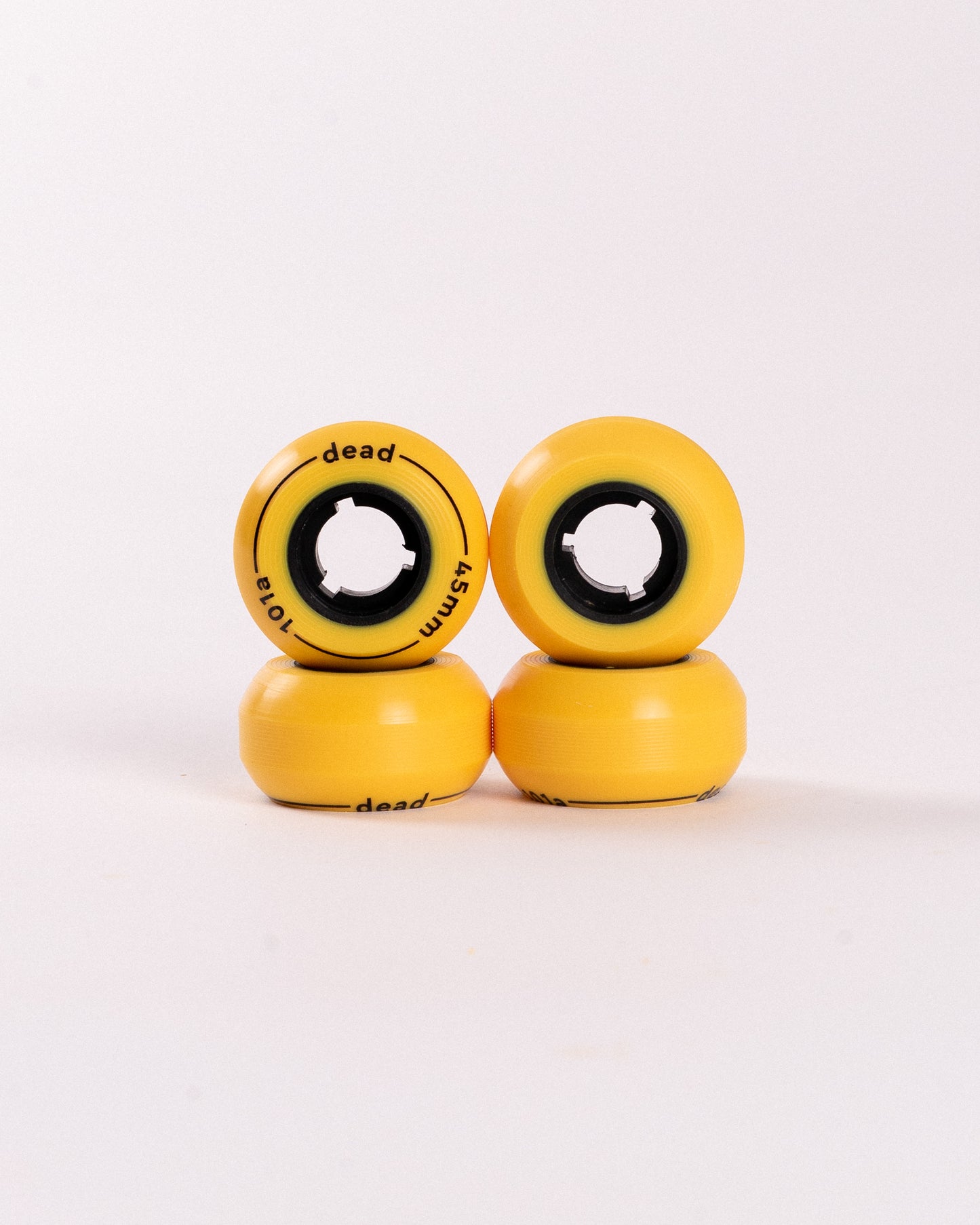Dead Wheels - Yellow 45mm 100a